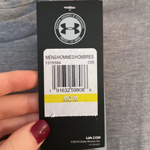 Men’s Under Armour heat gear long sleeve tee - Picture 3 of 3